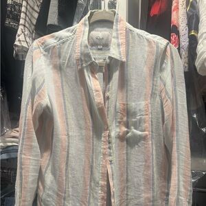 Rails Pastel Striped Blouse